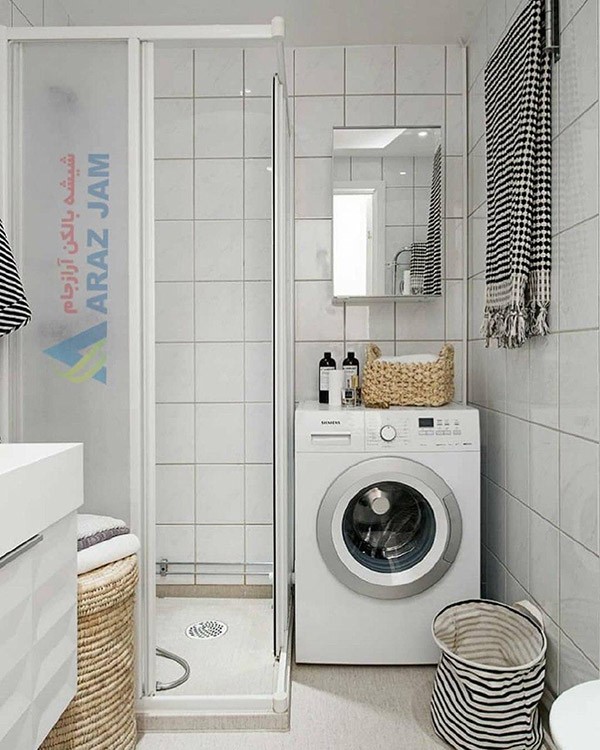 ایجاد اتاق شستشو در خانه با جداسازی فضای استحمام